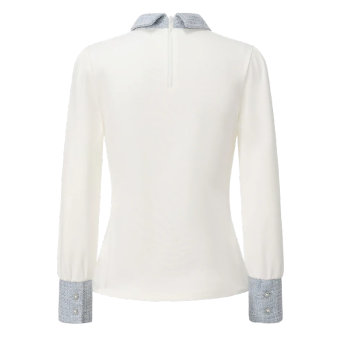 Áo Dài Tay Eparca golf  TWEED POINT LONG-SLEEVED POLO SHIRT 132114CPWL