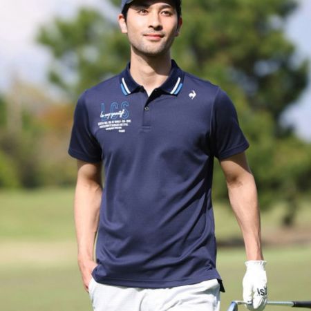 Áo Polo Golf Cộc Tay Phối Cùng Quần Short Thể Thao