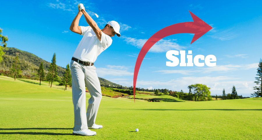 Lỗi slice bóng xoáy phải thường gặp trong kỹ thuật swing golf