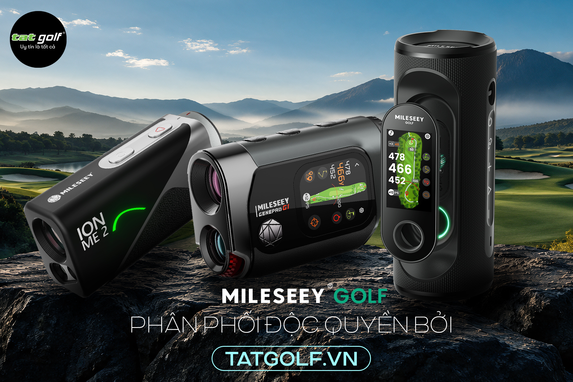 TAT GOLF CHÍNH THỨC PHÂN PHỐI ĐỘC QUYỀN MILESEEY GOLF TẠI VIỆT NAM