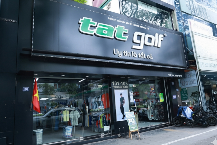 Tự tin vận động cùng quần áo và giày golf TAT GOLF thời thượng
