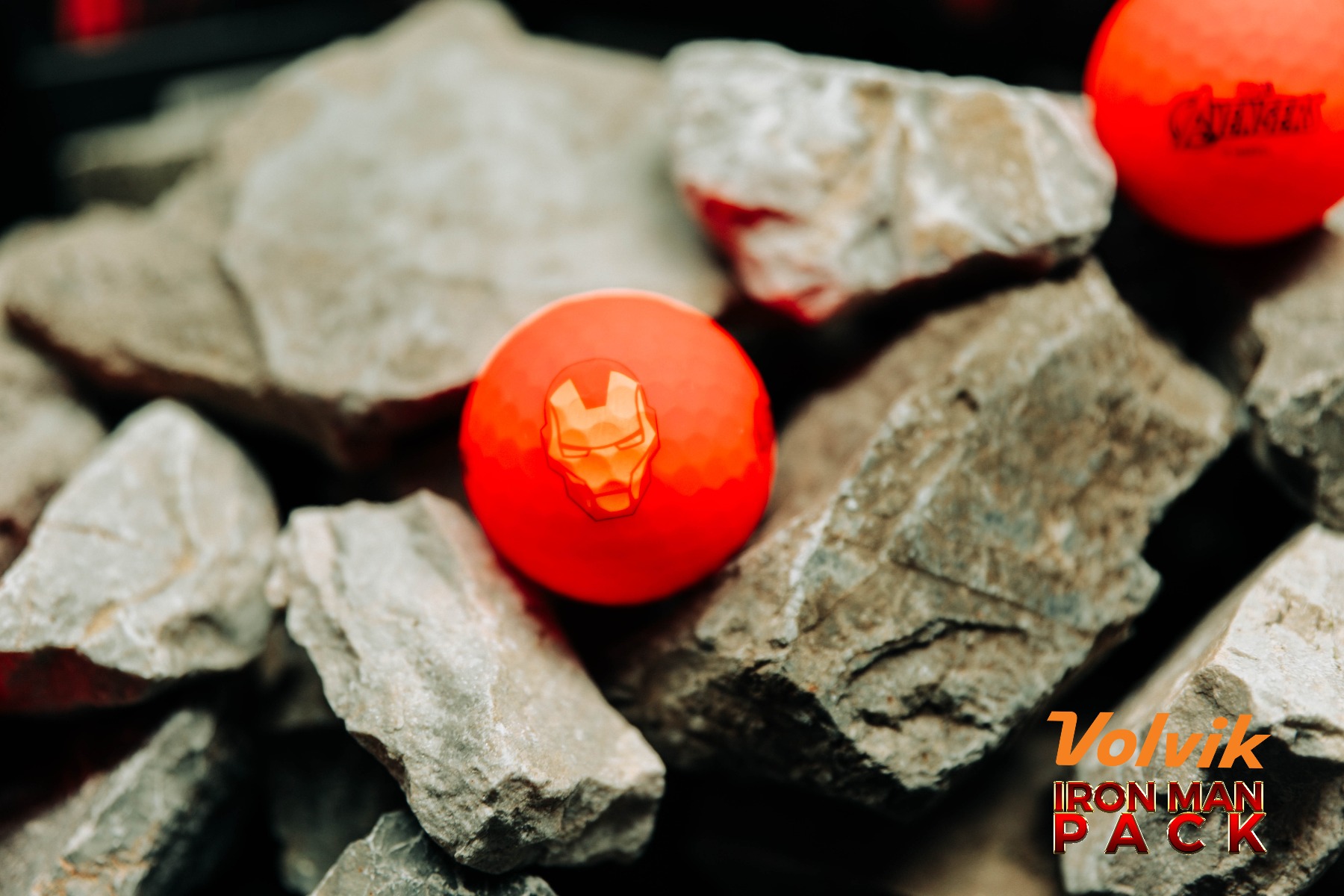 Bóng golf Volvik Marvel Iron Man Pack