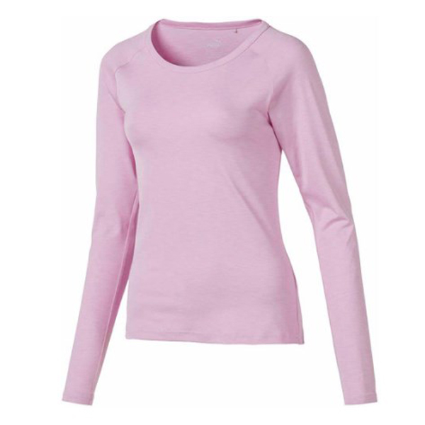 Áo Puma Fit Women's Long Sleeve sun Crew-Hồng-M