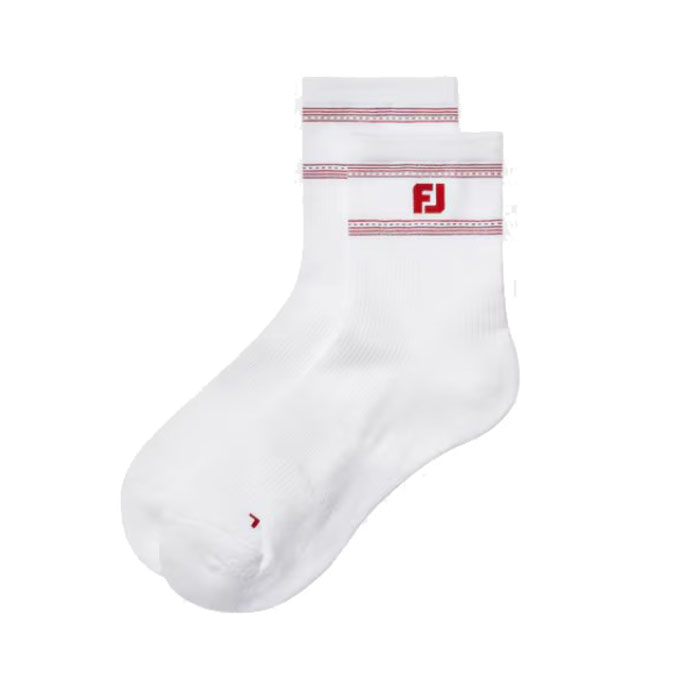 Tất FootJoy 25SS 10329 RD (W) (KRA)