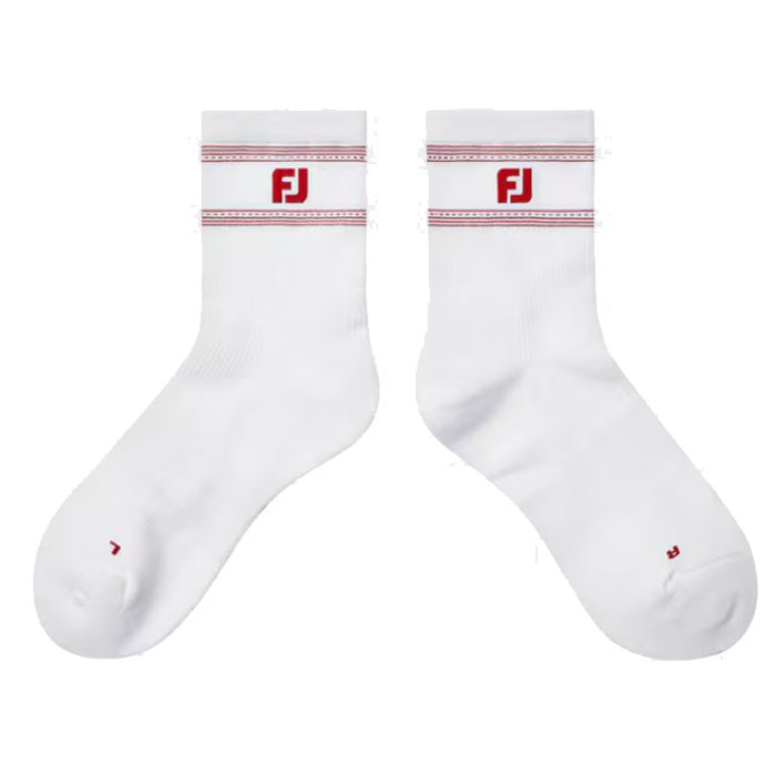 Tất FootJoy 25SS 10329 RD (W) (KRA)