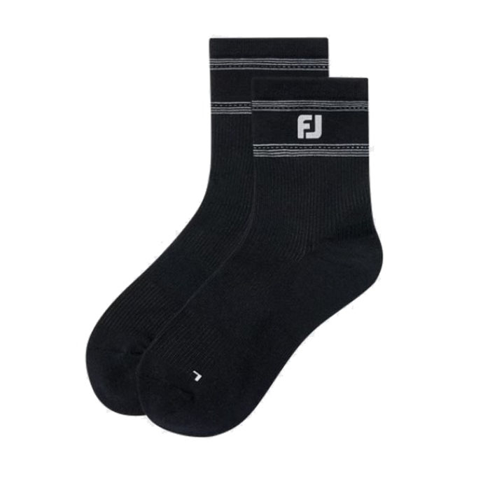 Tất FootJoy 25SS 10330 BK (W) (KRA)