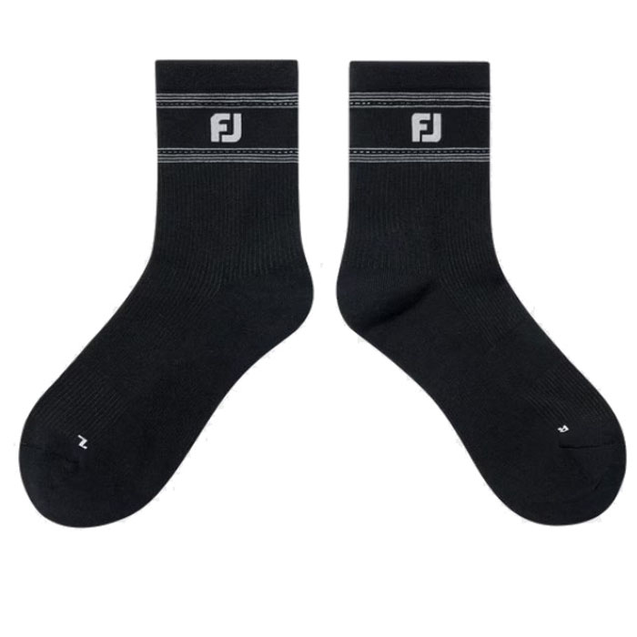 Tất FootJoy 25SS 10330 BK (W) (KRA)