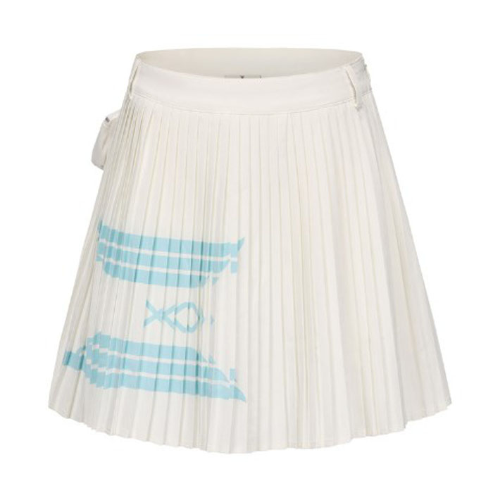 Chân váy golf Eparca Printing Point Pleats Skirt 112225BZWW