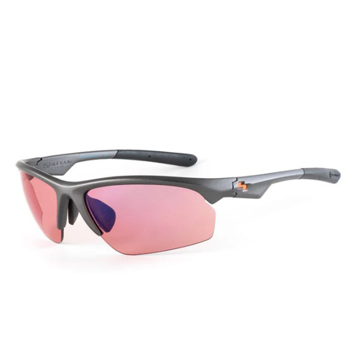 Kính golf SUNDOG PRIME Ext TB - Dark Matte Gray/Aurora-Lt. Blue Mir