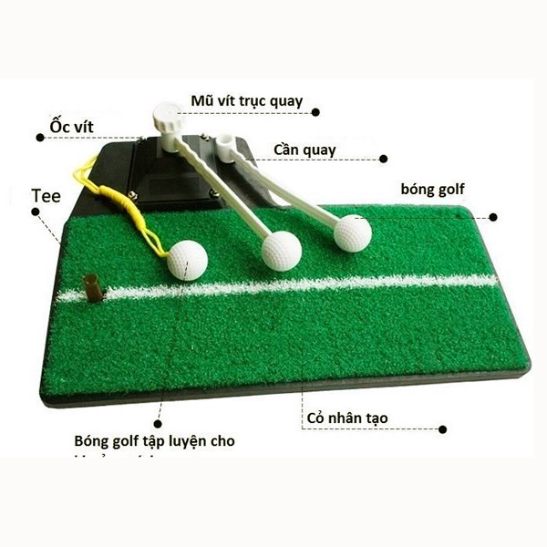 Thảm golf tập Swing PGM HL001