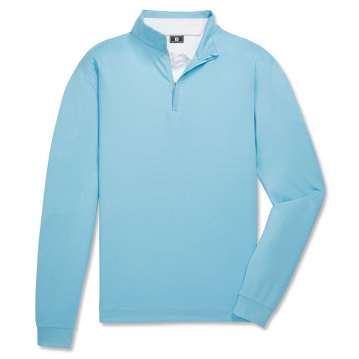 Áo golf dài tay FootJoy 37491 Tonal Deco Diamond Quarter-Zip