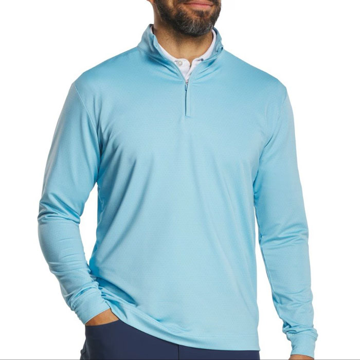 Áo golf dài tay FootJoy 37491 Tonal Deco Diamond Quarter-Zip