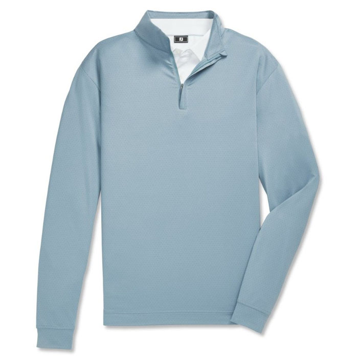 Áo golf dài tay FootJoy 37492 Tonal Deco Diamond Quarter-Zip