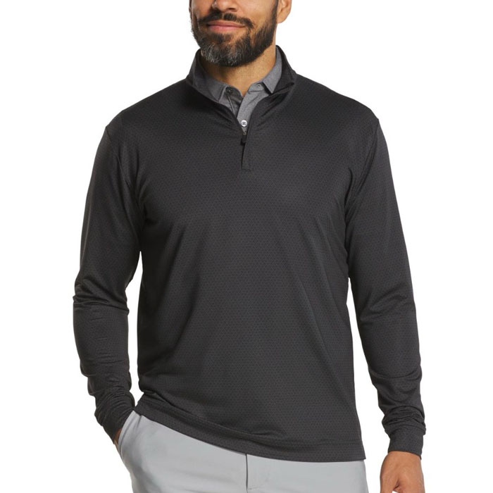 Áo golf dài tay FootJoy 37493 Tonal Deco Diamond Quarter-Zip