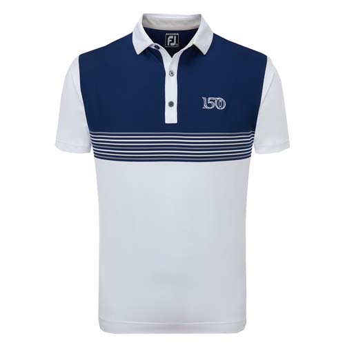 Áo golf ngắn tay FootJoy 150 th Open 80309