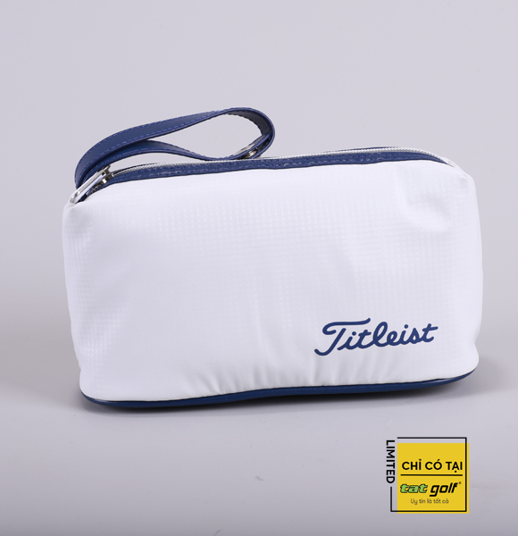 Túi phụ kiện golf Titliest PU Pouch (lady)-Trắng