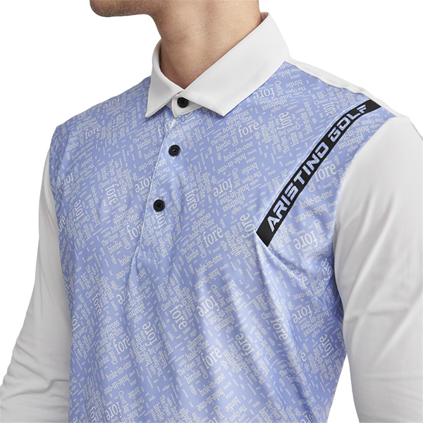 Áo dài tay golf Aristino ALPG29W2