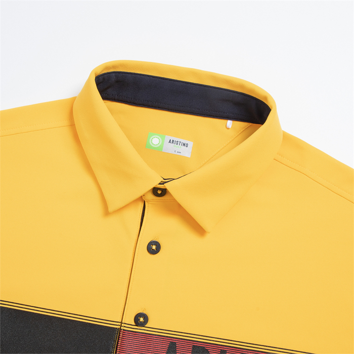 Áo ngắn tay golf Aristino APSG59AZ Vàng 11