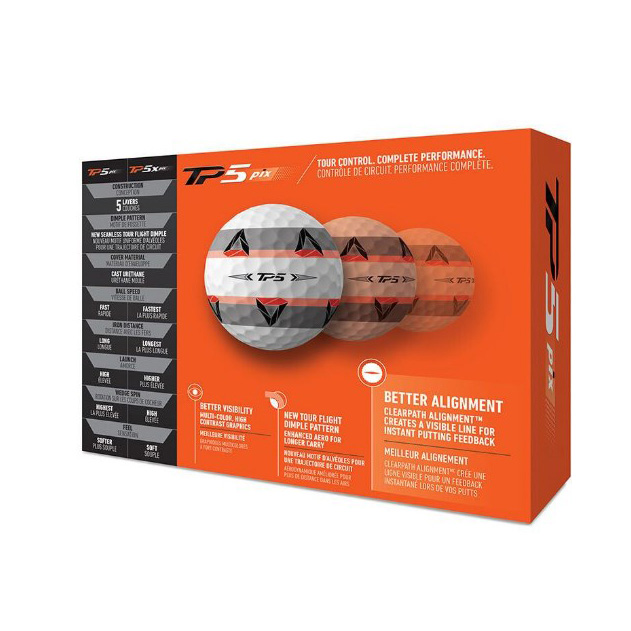Bóng golf TaylorMade TP5 Pix