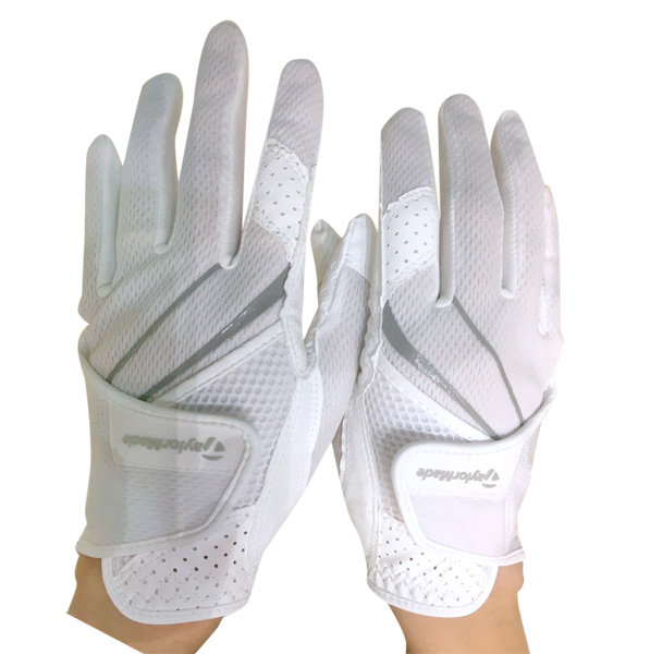 Găng tay TaylorMade 2WSGL-CCN55 (Women)-Ghi/Trắng-18