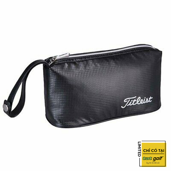 Túi phụ kiện golf Titliest PU Pouch (lady)-Đen
