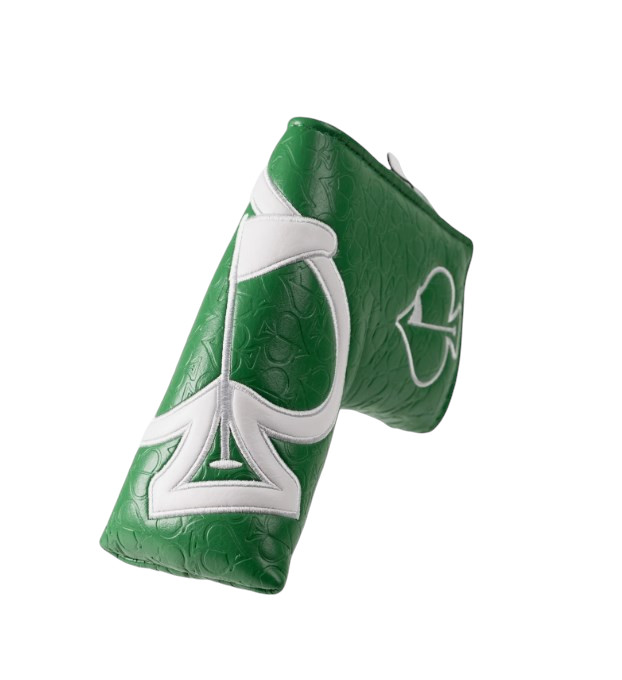 COVER PINS & ACES PUTTER BLADE GREEN