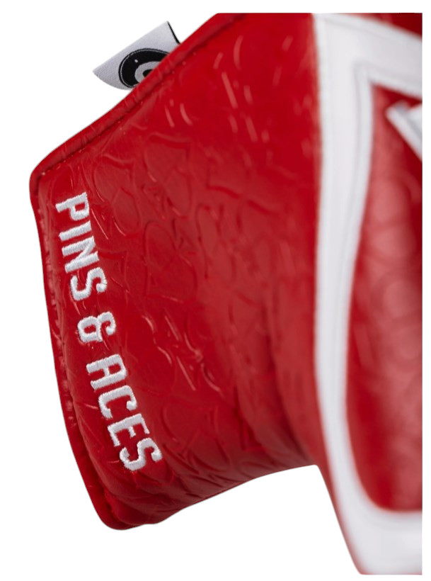 COVER PINS & ACES PUTTER  BLADE RED