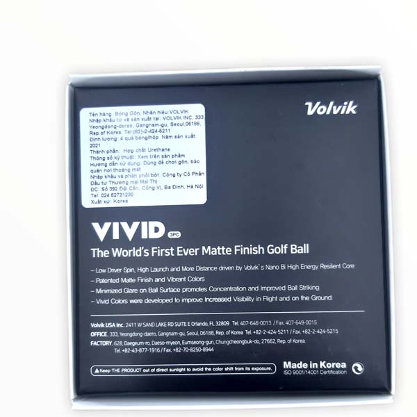 Bóng golf Volvik Cow New Year Pack