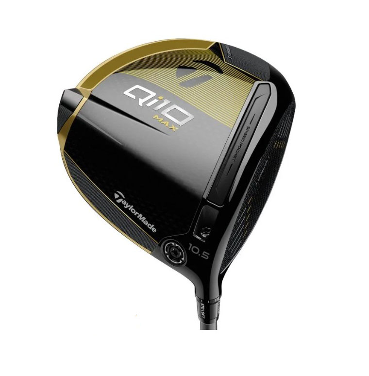 Gậy golf driver TaylorMade DR Qi10 Max DS Black gold