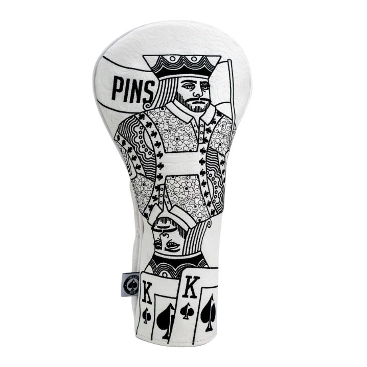 COVER DRIVER WHITE OUT KING OF SPADES