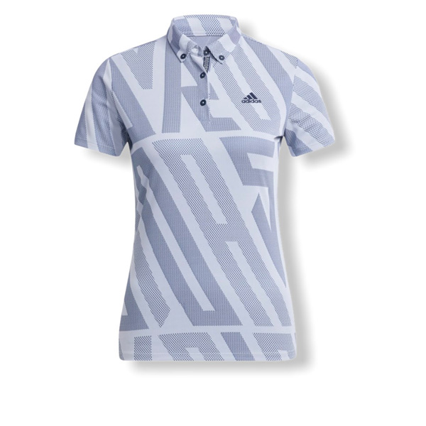 Áo golf ngắn tay Adidas GM374 (lady)-XS-Xanh navy