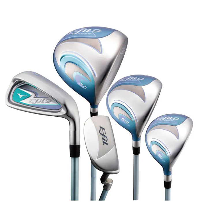 Bộ gậy Fullset Mizuno (5KDFR10628L_EFIL-9 Women 10PC L Flex )