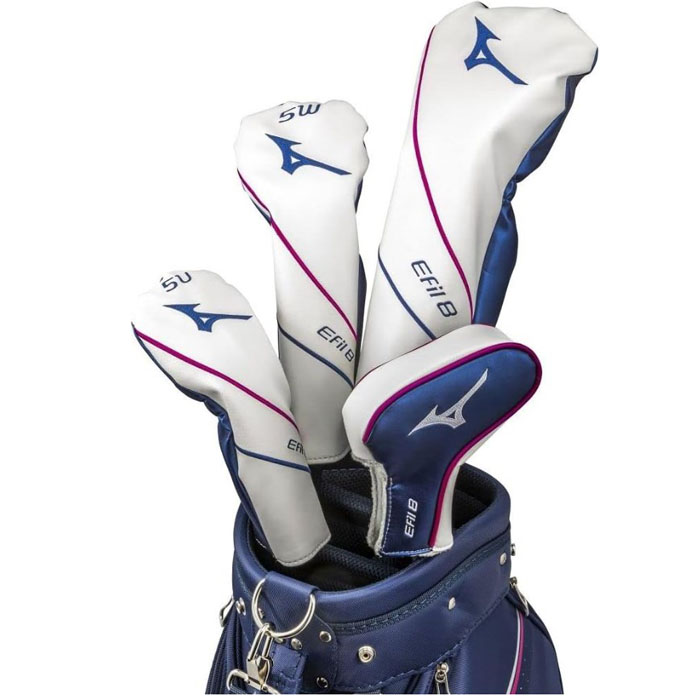 Bộ gậy Mizuno IR EFIL8 LDY PACKAGE SET 1W,5W,5U,7I-9,PW,SW,PT L (9g)