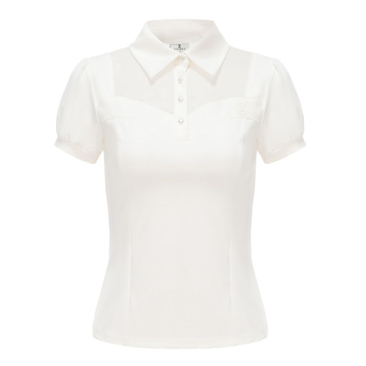  Áo ngắn tay golf Eparca Mesh Short Sleeves Top 23SS14DPWW