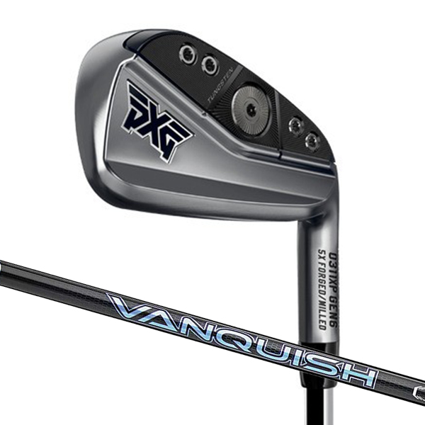 Bộ gậy sắt golf PXG Gen6 0311XP Black Hawk Mitsubishi Vanquish (7 gậy)
