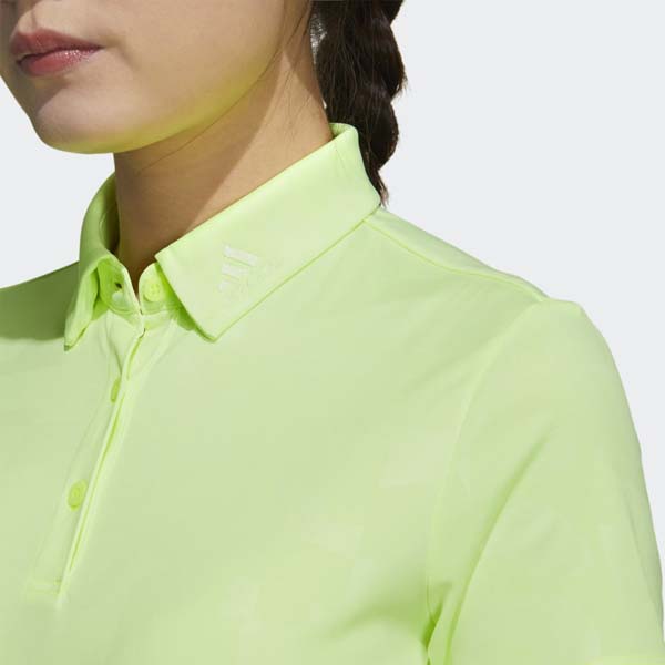 Áo golf ngắn tay adidas GM3668/GM3671 (Lady)-Vàng Chanh-M
