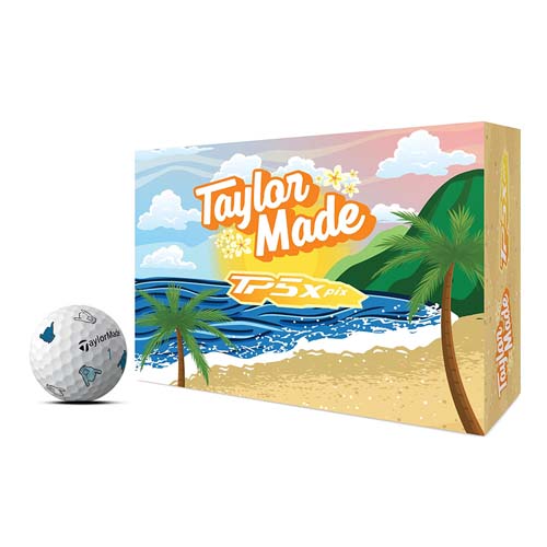 Bóng TaylorMade TM24 TP5x pix3.0 Hawaii