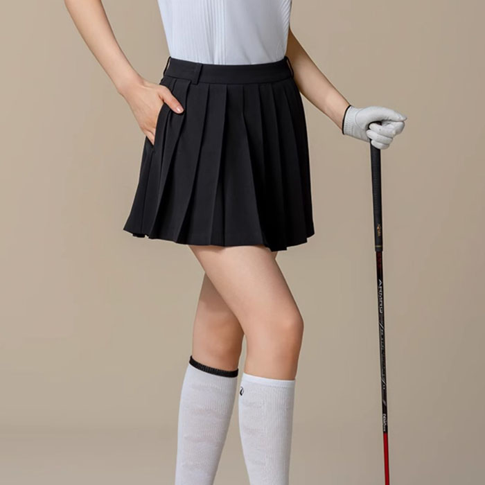 Chân váy HONMA 25SS SHORT HWLX803K709 700 BK /BEA L (W)