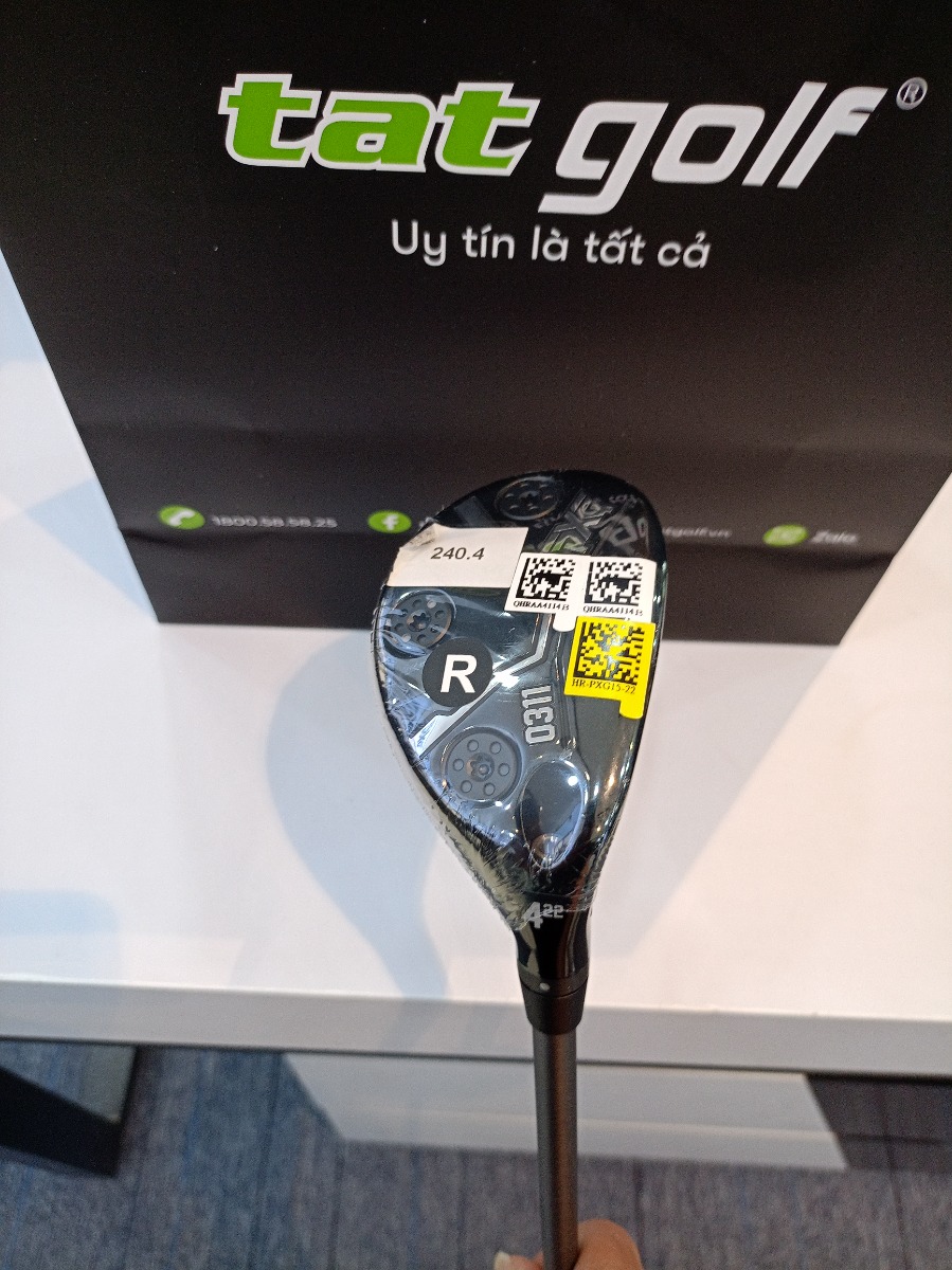 Gậy golf rescue PXG Black Ops RH 22 Aerotech SteelFiber PR Black Hawk 60 R - Parallel
