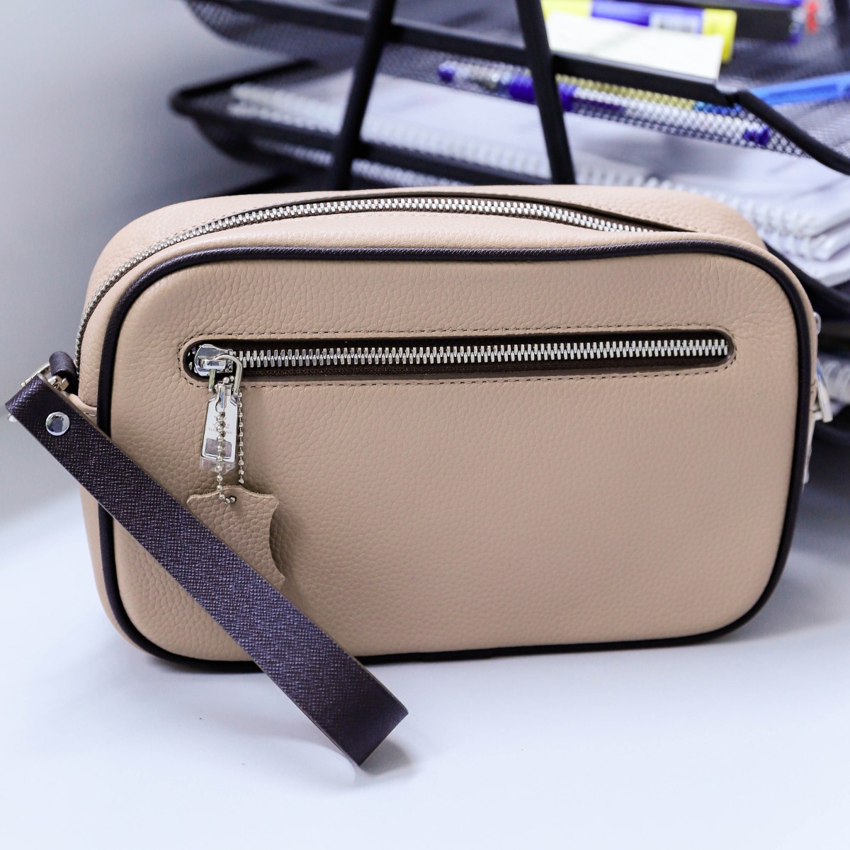 Túi phụ kiện Glosbe Golf Clutch 1 Zip TAT501