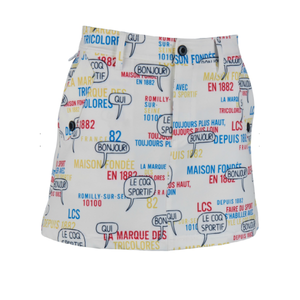 Chân váy golf Lecoq QGWRJE07 (Lady)-Trắng-7