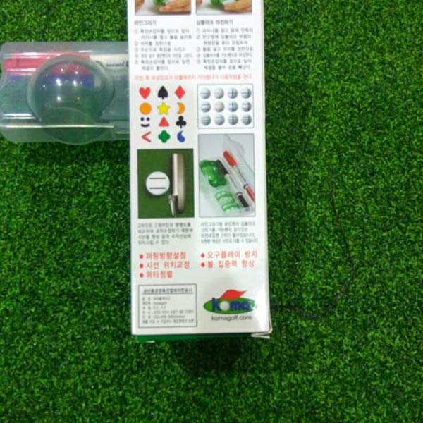 Bút kẻ line bóng golf Koma 12 Symbols & 3 Lines