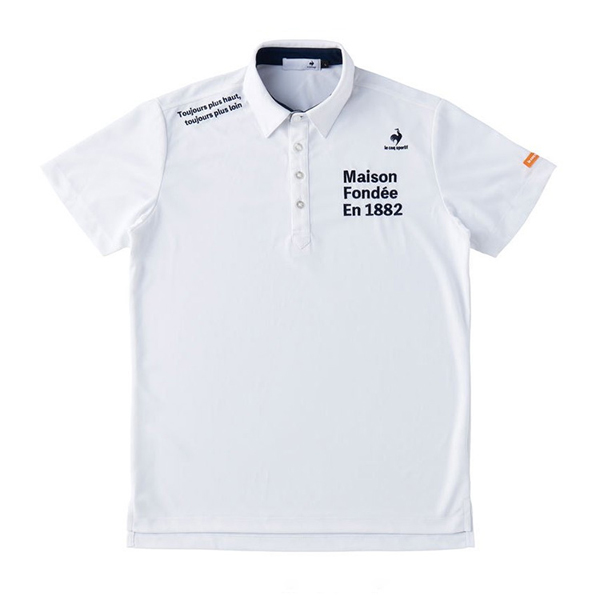 Áo ngắn tay golf Lecoq QGMTJA16