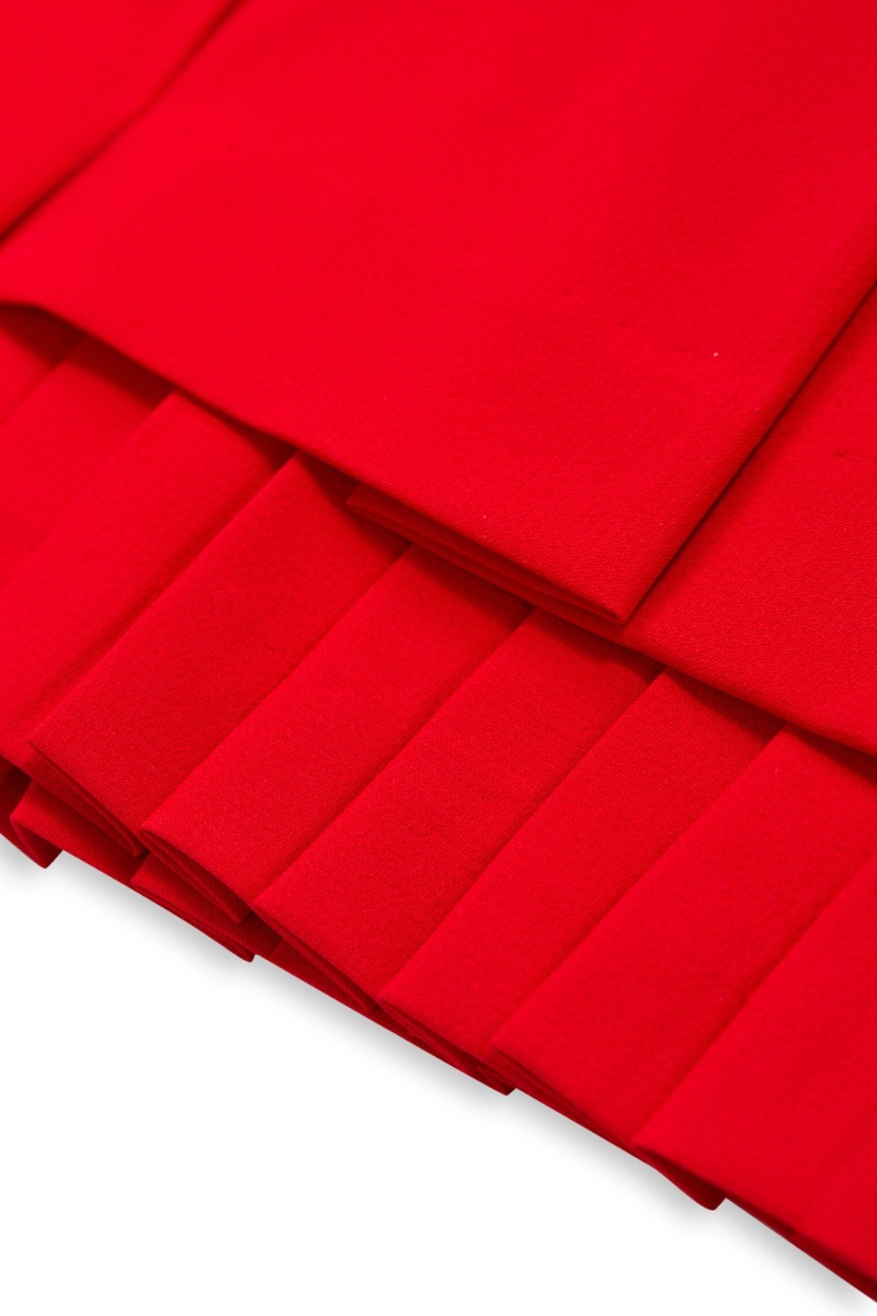 Chân váy golf Mipa Red Serena Skirt MSWBK327SR