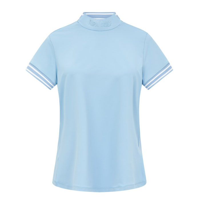 Áo Ngắn Tay Golf Nữ MipaGolf MSWTP039-BL-L