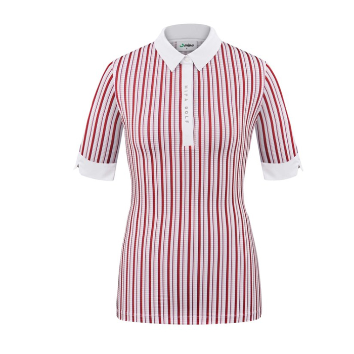 Áo ngắn tay golf MipaGolf MSWTP301PR Red (lady)