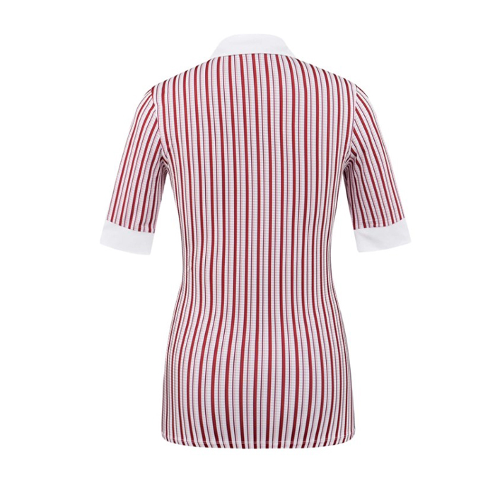Áo ngắn tay golf MipaGolf MSWTP301PR Red (lady)