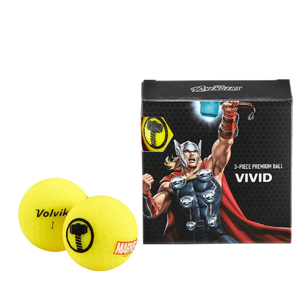 Bóng golf Volvik Marvel Thor Pack