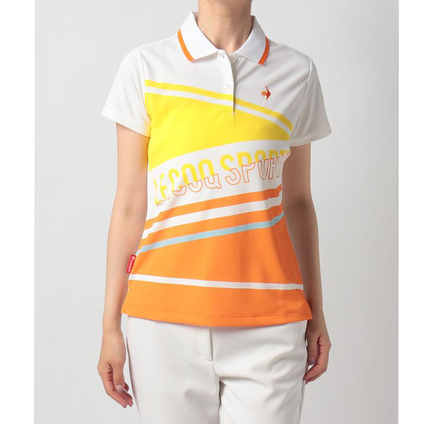 Aó golf ngắn tay Lecoq QGWTJA10-WH-L