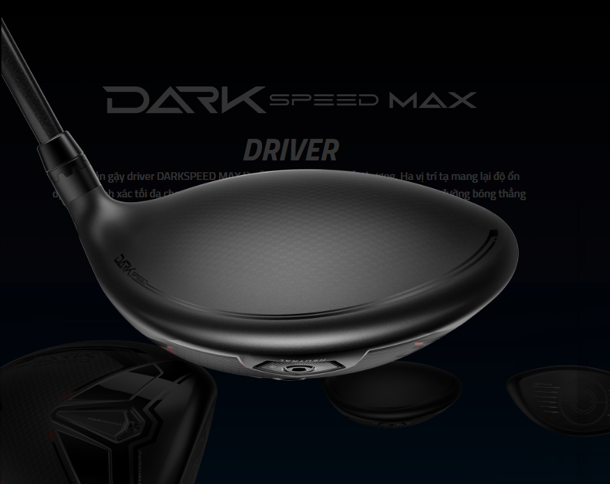 Gậy golf Driver Cobra DKSP MAX BK RD RH GA TT HZRD